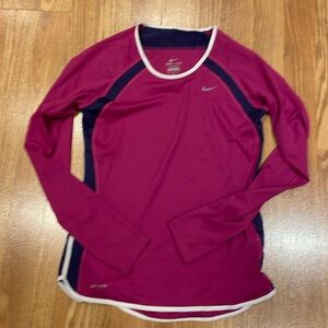 Small Nike Dri-Fit athletic shirt.